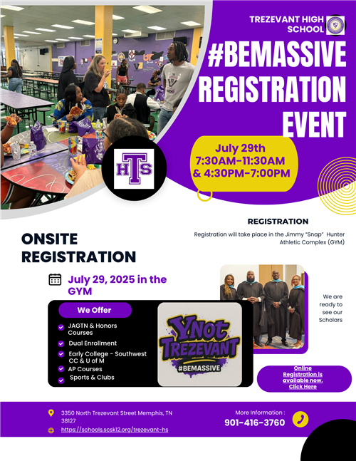 July 29 registration info